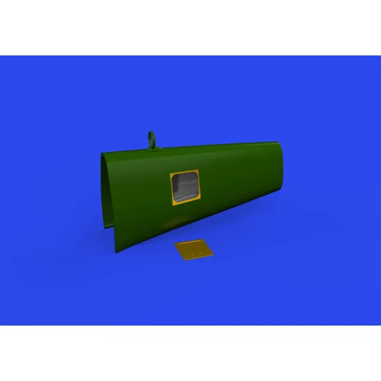 Eduard 648961 1/48 Bf 109K-4 radio compartment PRINT Brassin for Aircraft