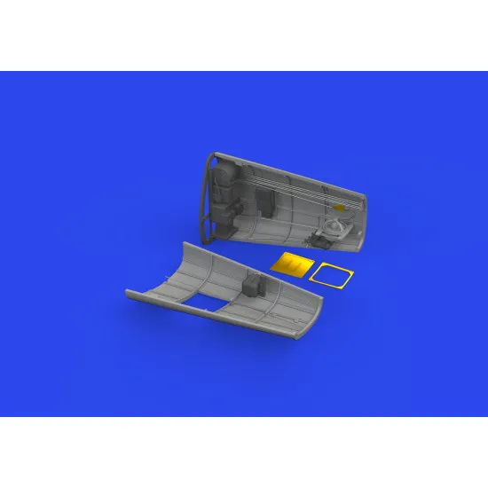 Eduard 648961 1/48 Bf 109K-4 radio compartment PRINT Brassin for Aircraft