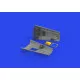 Eduard 648961 1/48 Bf 109K-4 radio compartment PRINT Brassin for Aircraft