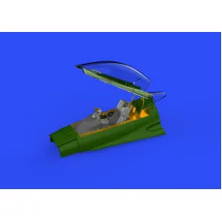 Eduard 648971 1/48 F-16C Block 42 from 2006 cockpit PRINT Brassin for Aircraft