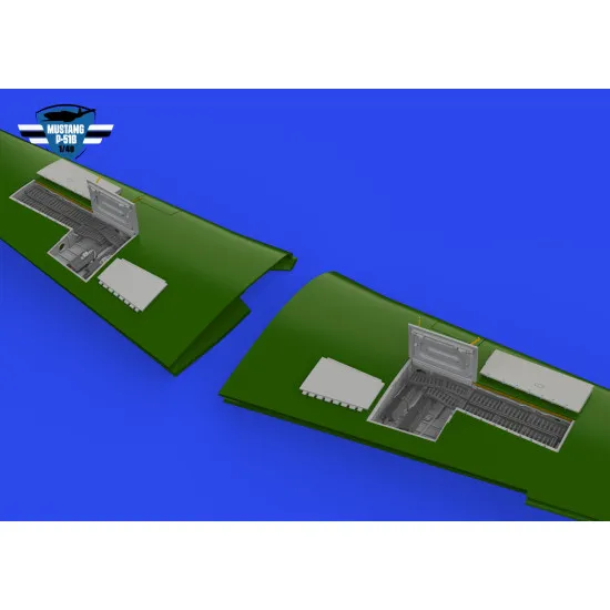 Eduard 648997 1/48 P-51B/C gun bays PRINT Brassin for Aircraft