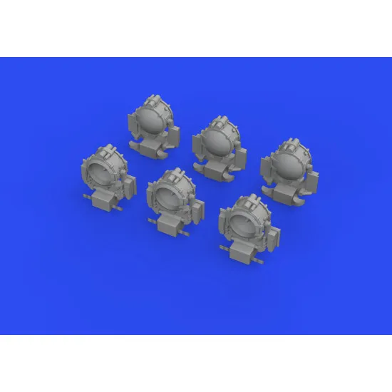 Eduard 653001 1/350 USN searchlights 36 inch PRINT 0 Brassin for Ships