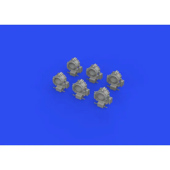 Eduard 653001 1/350 USN searchlights 36 inch PRINT 0 Brassin for Ships