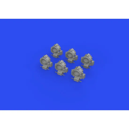 Eduard 653001 1/350 USN searchlights 36 inch PRINT 0 Brassin for Ships