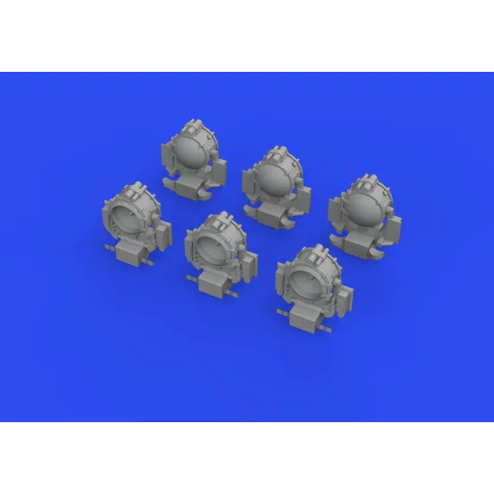 Eduard 653001 1/350 USN searchlights 36 inch PRINT 0 Brassin for Ships