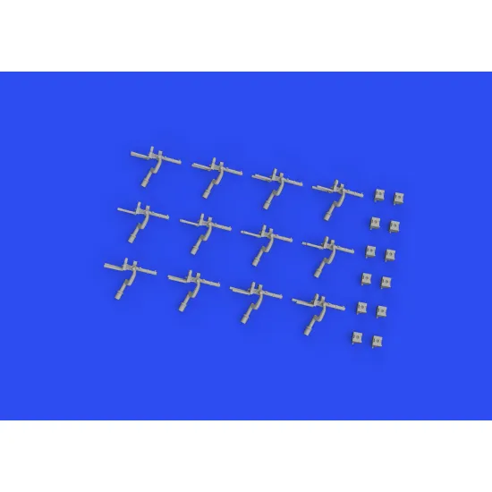 Eduard 653002 1/350 M2 Browning water cooled PRINT 0 Brassin for Ships