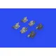 Eduard 653003 1/350 USN electric ship winches PRINT 0 Brassin for Ships