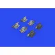 Eduard 653003 1/350 USN electric ship winches PRINT 0 Brassin for Ships