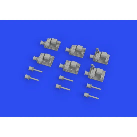 Eduard 653003 1/350 USN electric ship winches PRINT 0 Brassin for Ships
