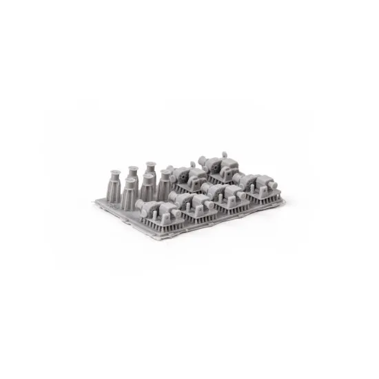 Eduard 653003 1/350 USN electric ship winches PRINT 0 Brassin for Ships