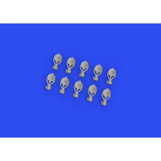 Eduard 653004 1/350 USN searchlights 24 inch PRINT 0 Brassin for Ships