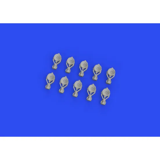 Eduard 653004 1/350 USN searchlights 24 inch PRINT 0 Brassin for Ships