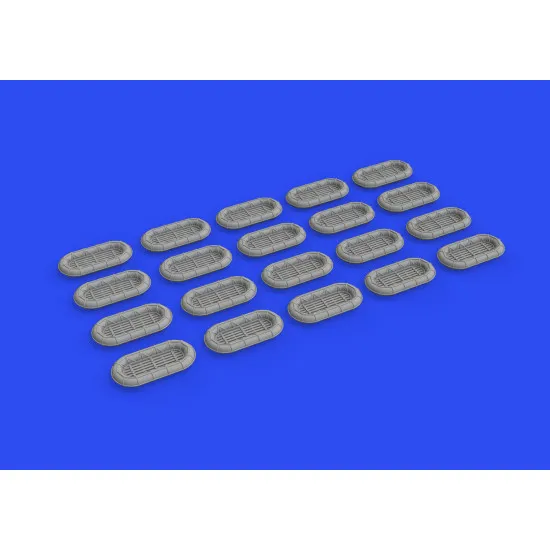 Eduard 653006 1/350 Carley float for 10 people – Type 2 PRINT 0 Brassin for Ships