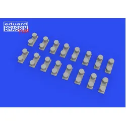 Eduard 653010 1/350 WWII USN battleship bollards PRINT 0 Brassin for Ships