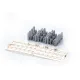 Eduard 653020 1/350 IJN Type 96 25mm AA gun (double) PRINT 0 Brassin for Ships