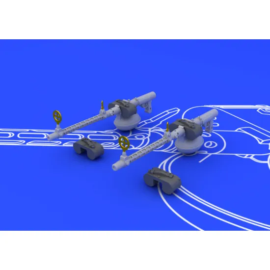 Eduard 672017 1/72 MG 15 guns Brassin for Aircraft