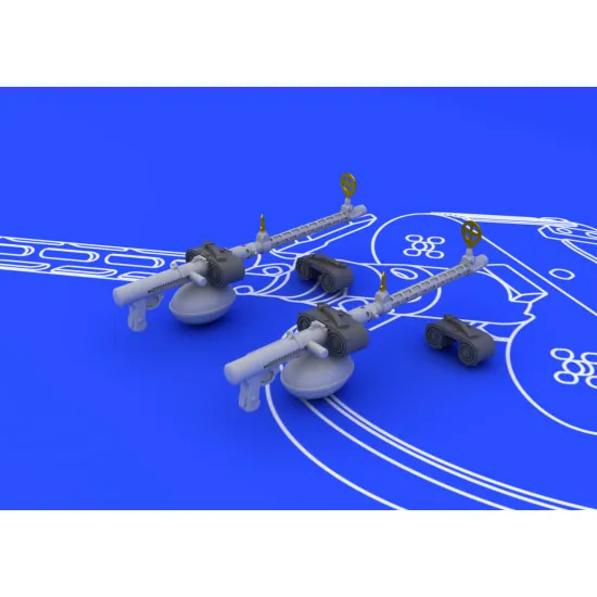Eduard 672017 1/72 MG 15 guns Brassin for Aircraft