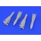 Eduard 672031 1/72 AIM-54C Phoenix Brassin for Aircraft
