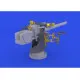 Eduard 672034 1/72 German Submarine 8,8cm gun Brassin for Ships