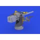 Eduard 672034 1/72 German Submarine 8,8cm gun Brassin for Ships