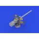 Eduard 672034 1/72 German Submarine 8,8cm gun Brassin for Ships