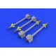 Eduard 672036 1/72 AIM-9B Sidewinder Brassin for Aircraft