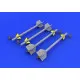 Eduard 672036 1/72 AIM-9B Sidewinder Brassin for Aircraft
