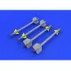 Eduard 672036 1/72 AIM-9B Sidewinder Brassin for Aircraft