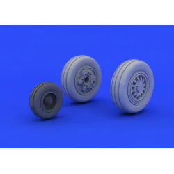Eduard 672040 1/72 F-16CJ Block 50 wheels Brassin for Aircraft