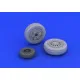 Eduard 672040 1/72 F-16CJ Block 50 wheels Brassin for Aircraft