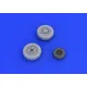 Eduard 672040 1/72 F-16CJ Block 50 wheels Brassin for Aircraft