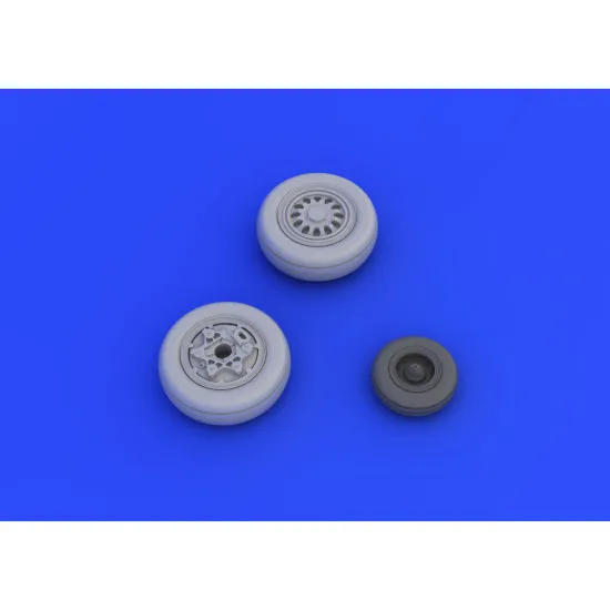 Eduard 672040 1/72 F-16CJ Block 50 wheels Brassin for Aircraft