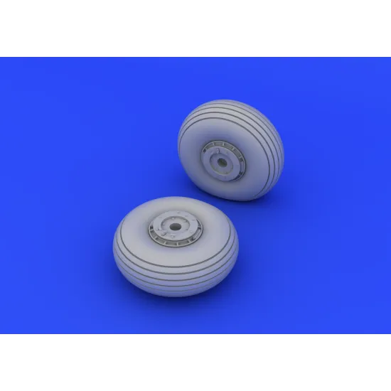 Eduard 672046 1/72 C-47 wheels Brassin for Aircraft