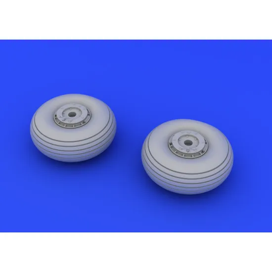 Eduard 672046 1/72 C-47 wheels Brassin for Aircraft