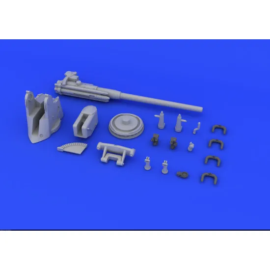 Eduard 672053 1/72 German Submarine 10,5cm gun Brassin for Ships