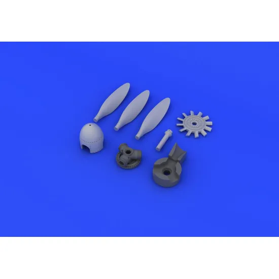 Eduard 672086 1/72 Fw 190A propeller Brassin for Aircraft
