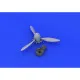 Eduard 672086 1/72 Fw 190A propeller Brassin for Aircraft