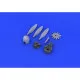 Eduard 672086 1/72 Fw 190A propeller Brassin for Aircraft