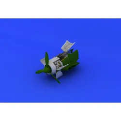 Eduard 672088 1/72 Fw 190A-8 engine & fuselage guns Brassin for Aircraft