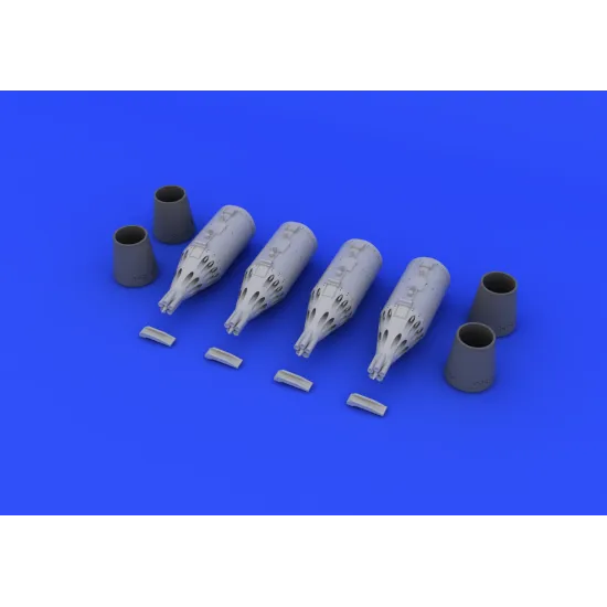 Eduard 672103 1/72 UB-32 rocket pods Brassin for Aircraft