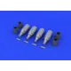 Eduard 672103 1/72 UB-32 rocket pods Brassin for Aircraft