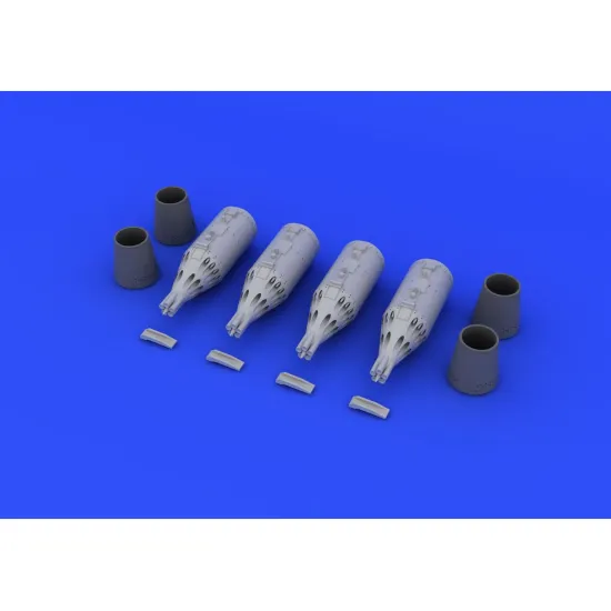 Eduard 672103 1/72 UB-32 rocket pods Brassin for Aircraft
