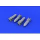 Eduard 672113 1/72 SC 250 German WWII bombs Brassin for Aircraft