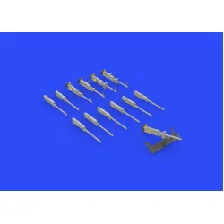 Eduard 672132 1/72 B-17G guns Brassin for Aircraft