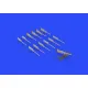 Eduard 672132 1/72 B-17G guns Brassin for Aircraft