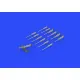 Eduard 672132 1/72 B-17G guns Brassin for Aircraft