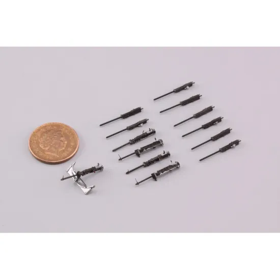 Eduard 672132 1/72 B-17G guns Brassin for Aircraft