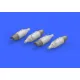 Eduard 672140 1/72 UB-32A-24 rocket pods for Mi-24 Brassin for Aircraft