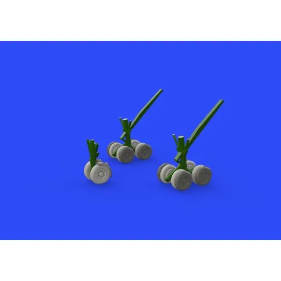 Eduard 672143 1/72 Victor wheels Brassin for Aircraft