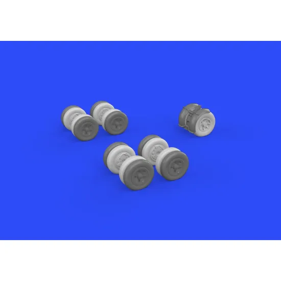 Eduard 672143 1/72 Victor wheels Brassin for Aircraft